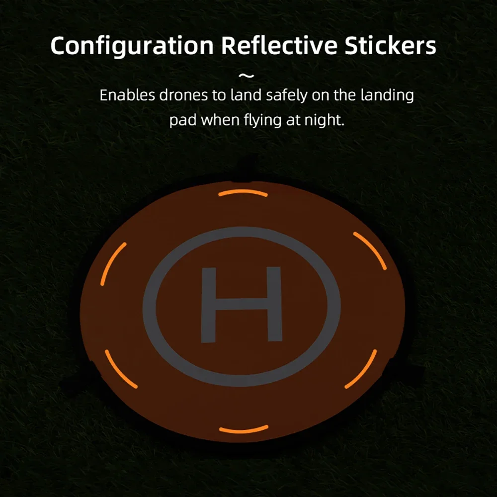 Foldable Universal Drone Landing Pad - 40/55/75 CM Portable Platform