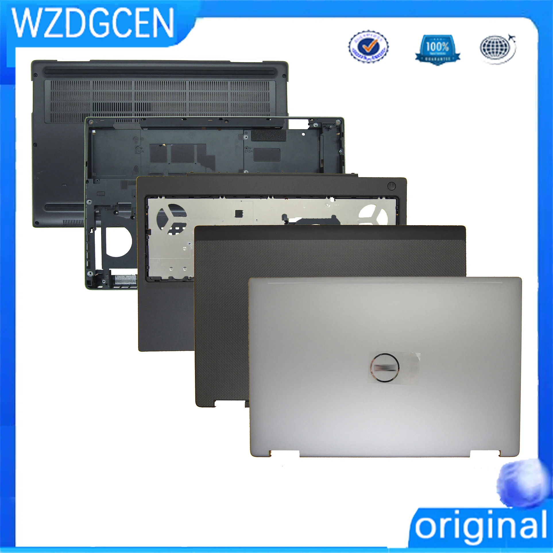 Guscio Usato Per Dell Precision 7530 7540 E7530 E7540 Coperchio Posteriore Lcd Coperchio Superiore Palmrest Guscio Inferiore Superiore