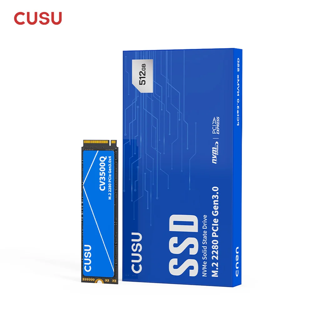 CUSU M2 SSD 256gb 512gb 1tb 2tb SSD NVMe M.2 2280 PCIe 3.0x4