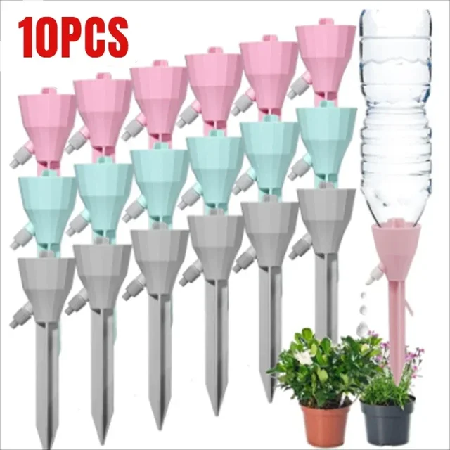 Automatic Watering Device Adjustable Plant Waterers Drip Irrigation Kits Gardening Flowers Plants Auto Water Dripper Device