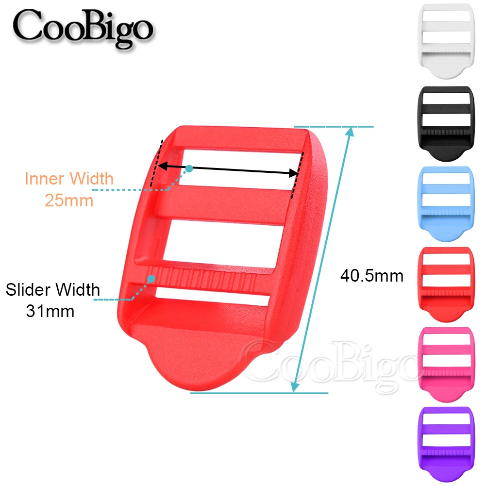 Fibbie Zaino Sixfolo 30 Pezzi - Chiusure Plastica 25mm Per Riparazioni E Fai Da Te