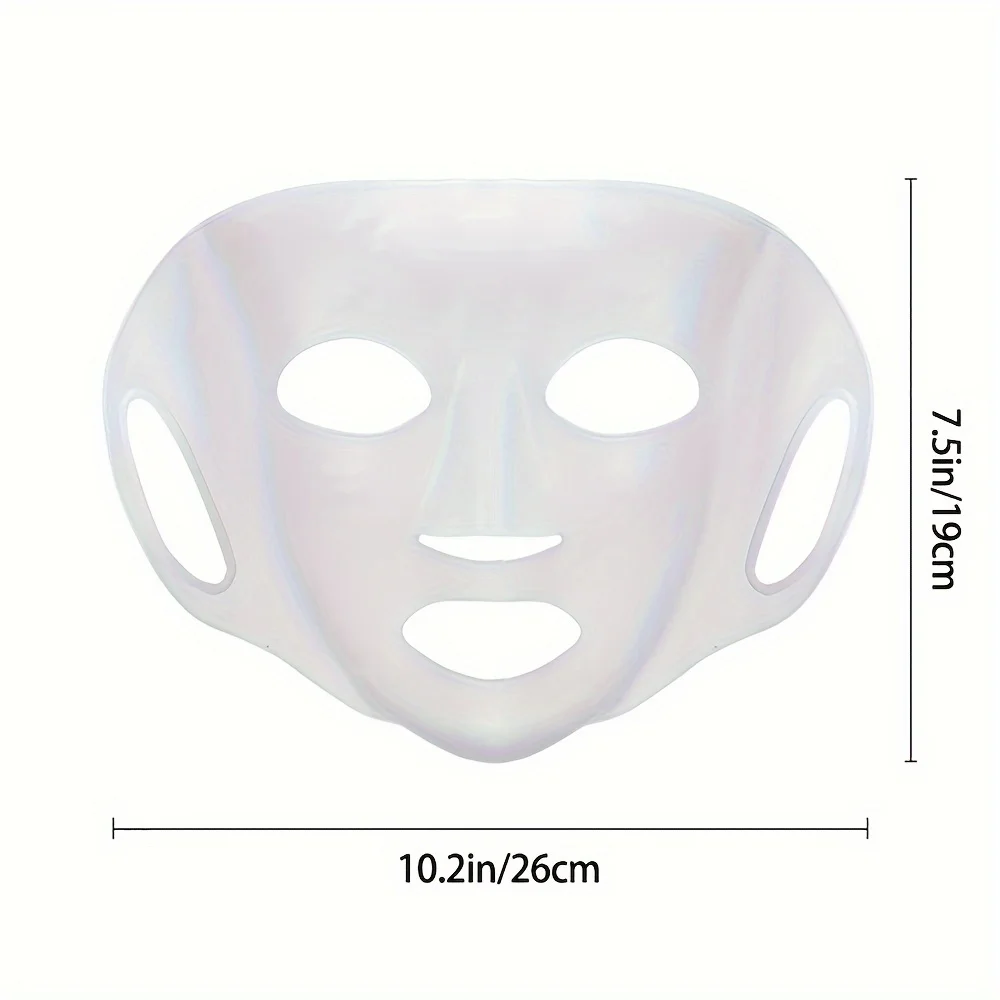 3D Silicone Mask Cover, Reusable - Ear-hanging Auxiliary Mask Moisturizing Firming Skincare Enhancement Tool, Facial Care Tool 2