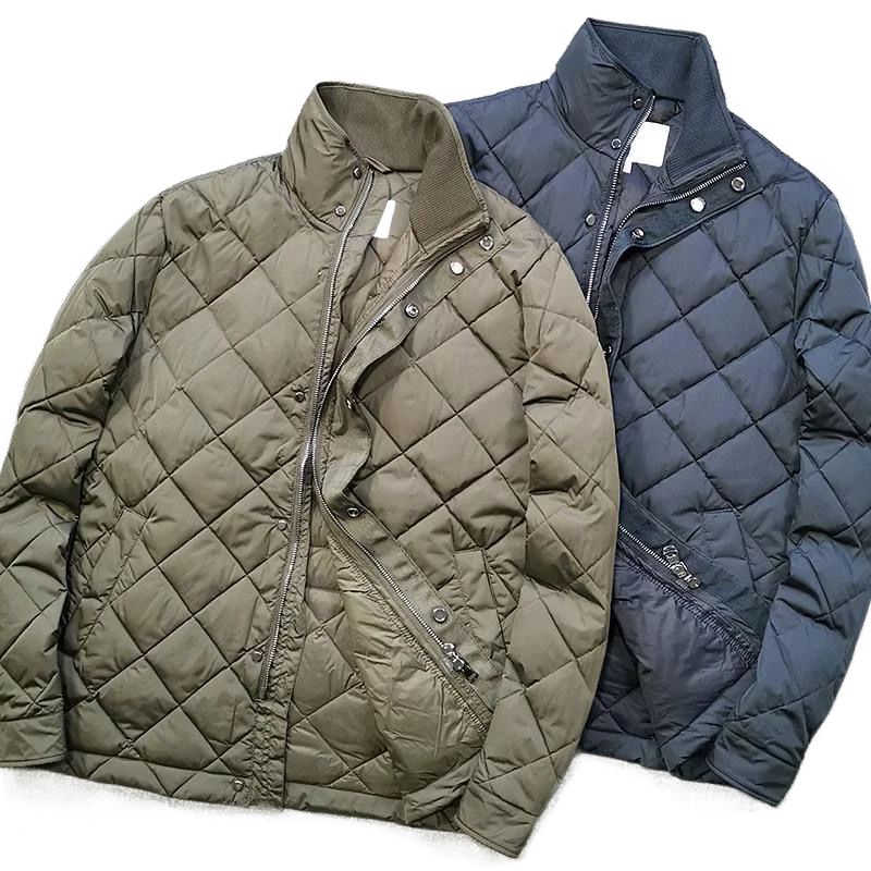 Men's All Season Ultra Lightweight Packable Down Jacket Water and Wind