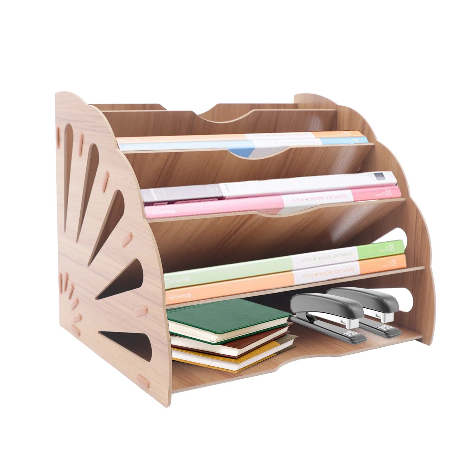 

Office File Storage Rack, Multi-Layer Basket