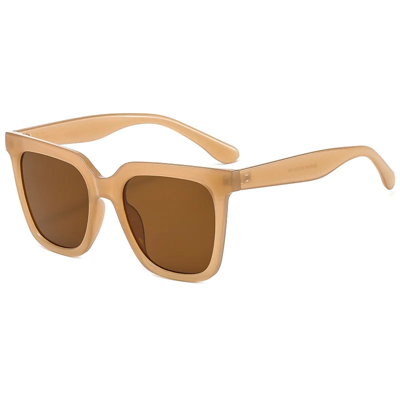 

Fashion Korean Style Trend Big Frame Women's Sunglasses Paragraph Ins Street Shooting Sun Shades Lasses UV Protection Eyeglasses