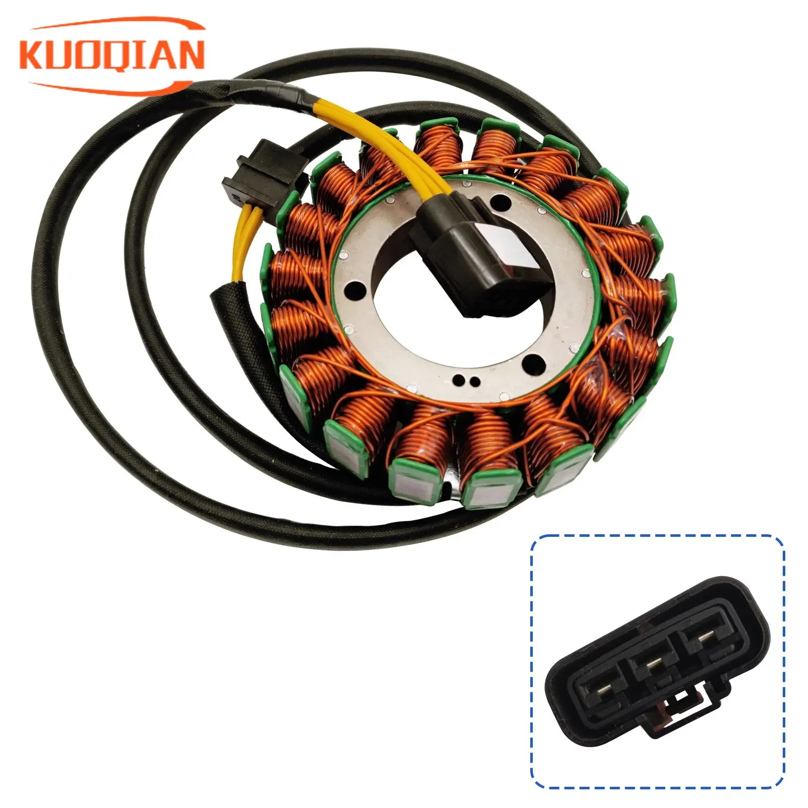 

Magnto Stator 18 Pole Stator Coil MAGNETO ASSY For CF ZFORCE 800 UFORCE 1000 ATV UTV High-Power 0800-032000-4000