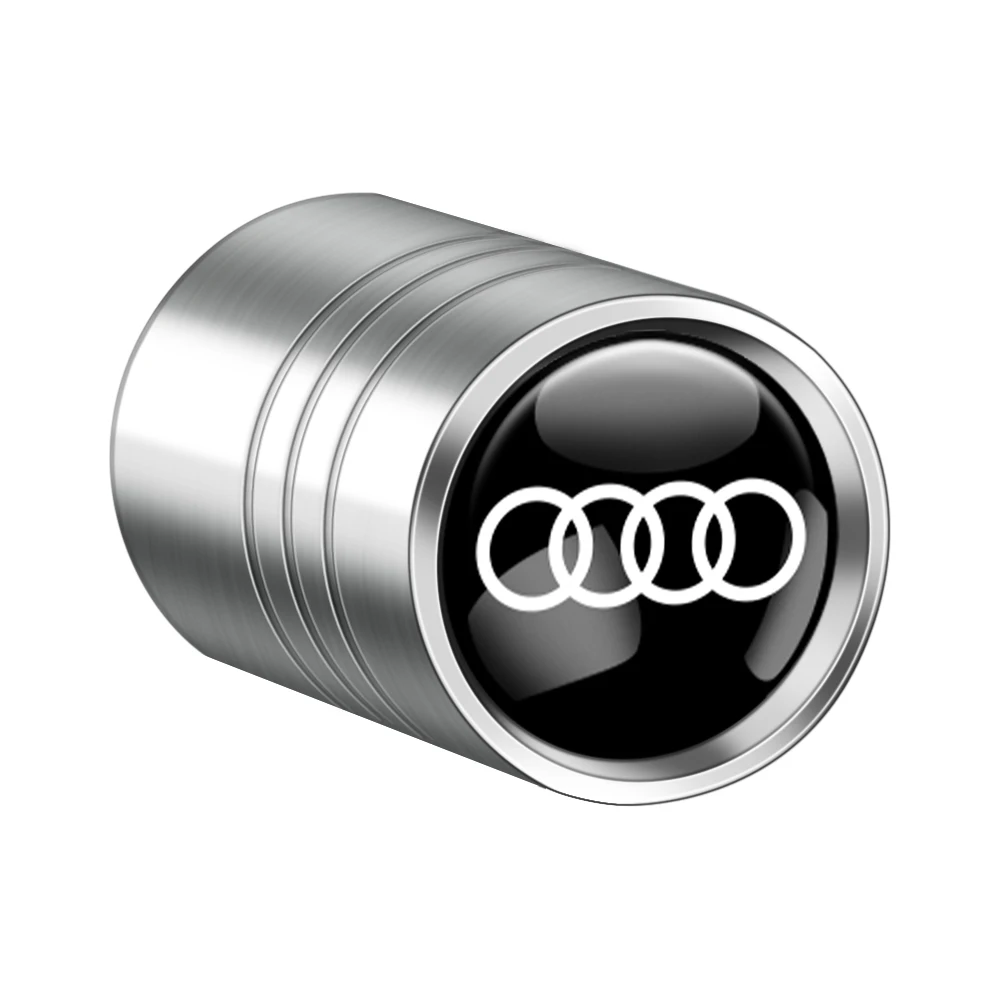 Auto-Radventilkappen Reifenfelgen-Mittelabdeckungen für OOOO Audi RS S SLINE A1 A3 B5 B7 B8 A5 A6 C6 C7 Q5 Q7 A7 A8 RS RS3 RS4 – Detail 4