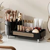 Dresser desktop rotatable multifunctional cosmetic storage box 6
