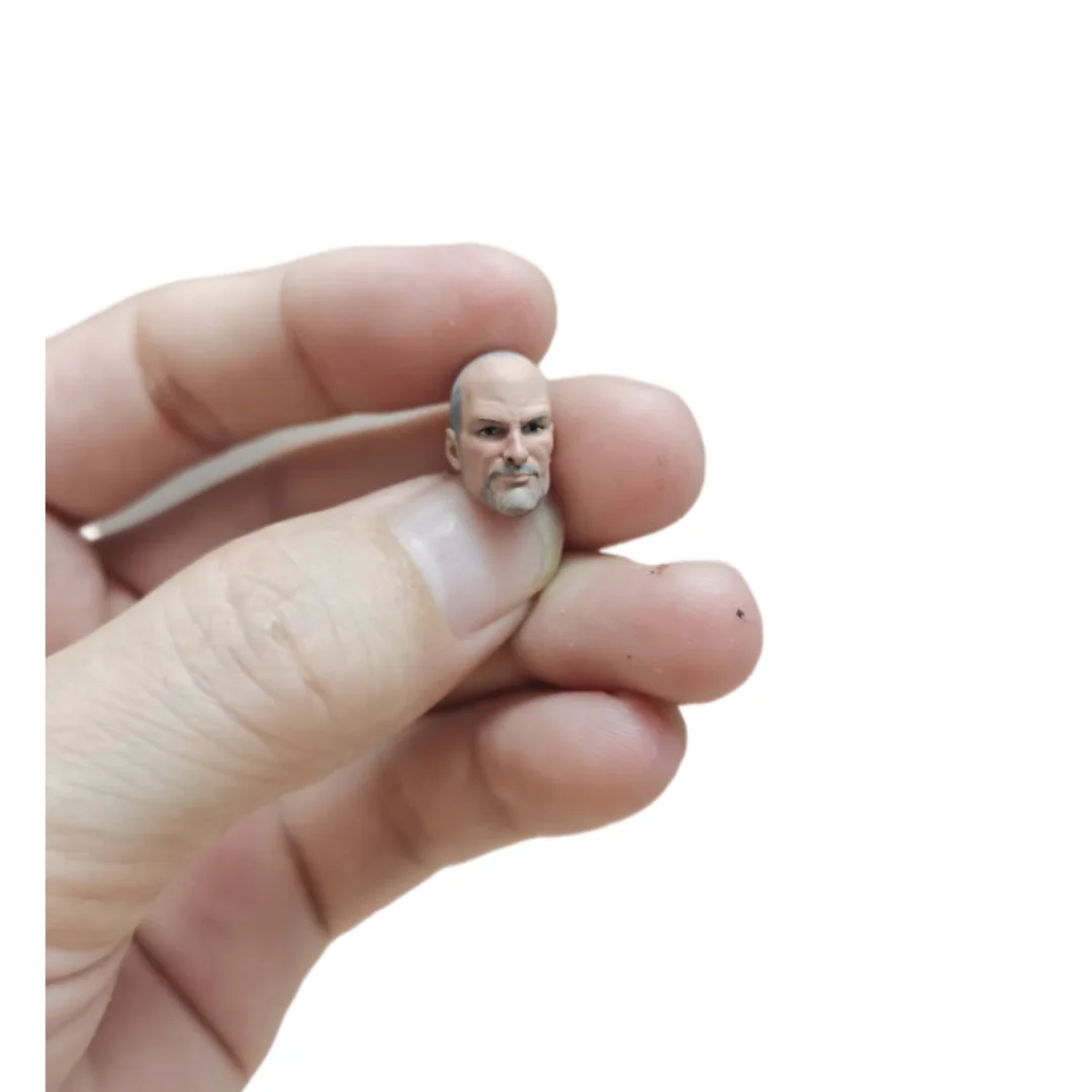 

Масштаб 1/18, скульптура в виде головы, армия, генерал, мужской солдат, Коллекционная модель для дома, натюрморт, жизнь, ПВХ, 3,75 дюйма, экшн-кукла, сделай сам