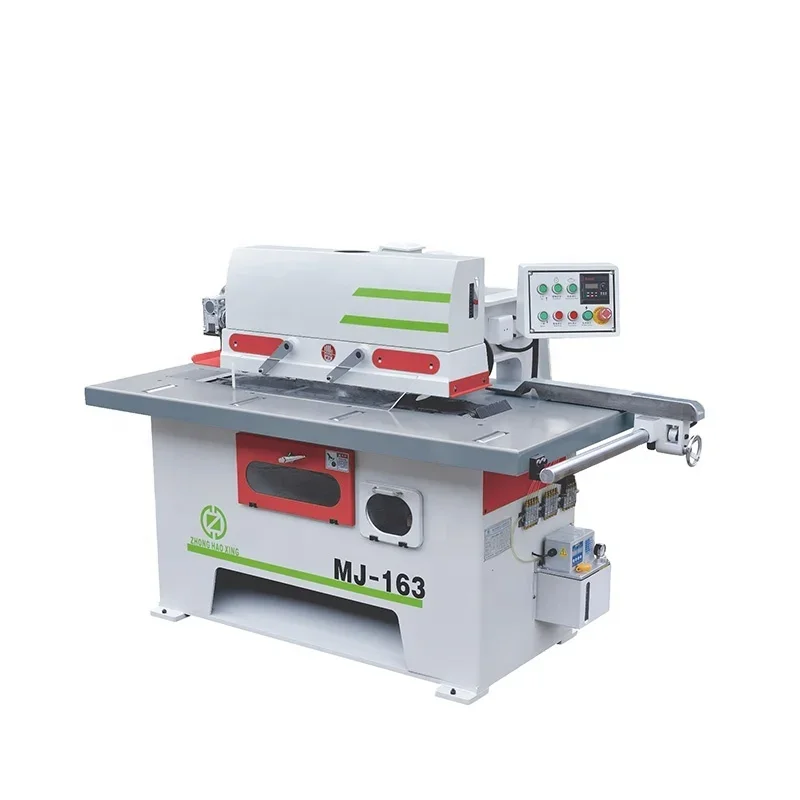 Width Single Blade Rip Saw Best Indu5ial Machine MJ163 Timber Board 6