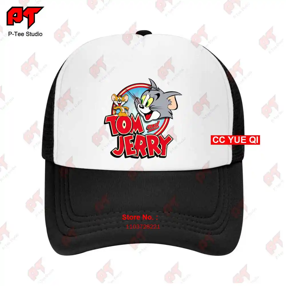 

Бейсболка Tom An Jerry в стиле ретро, забавная мультяшная кошачья мышь, в стиле 1920-х, для сражений с ТВ, грузовиков, L2X3