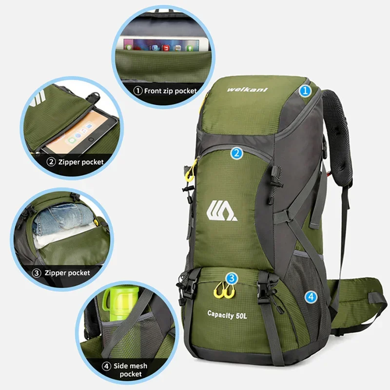 Waterproof Hiking Backpack 5