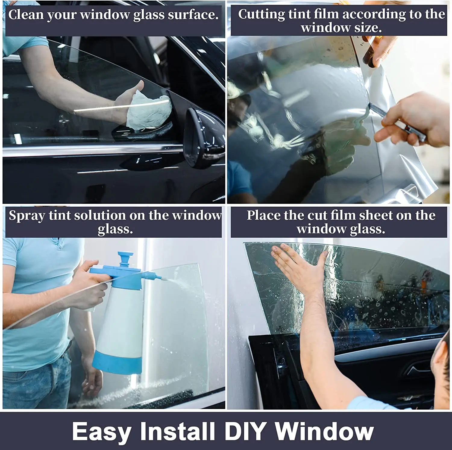 5/15/20/35% VLT Car Window Tint Film, Shade Window Tint, Universal Heat  Shield Car Window Film, Blocking UV Privacy - AliExpress