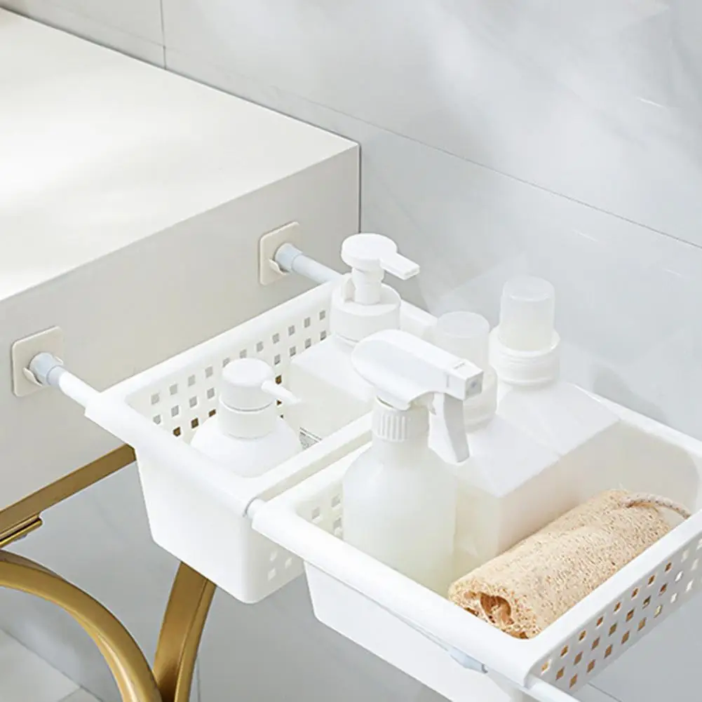 4Pcs Shower Rod Holder With Strong Adhesive Waterproof Strong Load-bearing Easy To Install No Drilling Shower Curtain Rod Holder