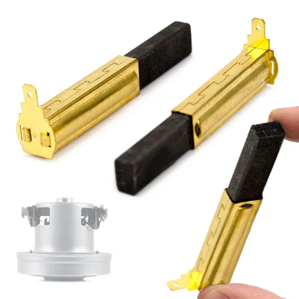 전기 진공 청소기 모터 카본 브러시 교체, 흡입기 모터 카본 브러시 홀더, 6.3x11x30mm, 2 개