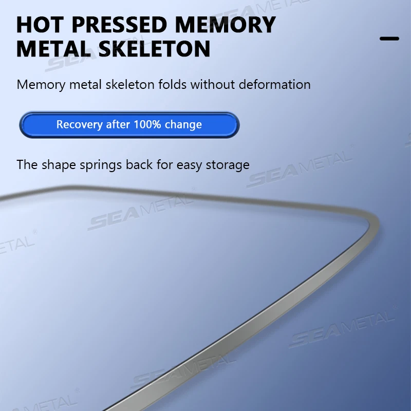 SEAMETAL Foldable Car Windshield Sun Shade 5