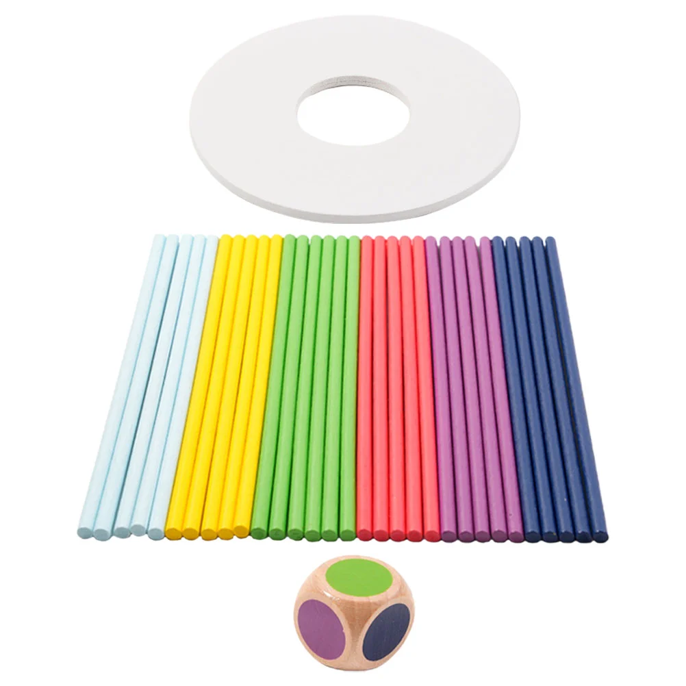 

Балансировочные палочки, деревянные игрушки, тонкий мотор для малышей, мультяшная игрушка Монтессори для детей 3 лет, игра для захвата детей