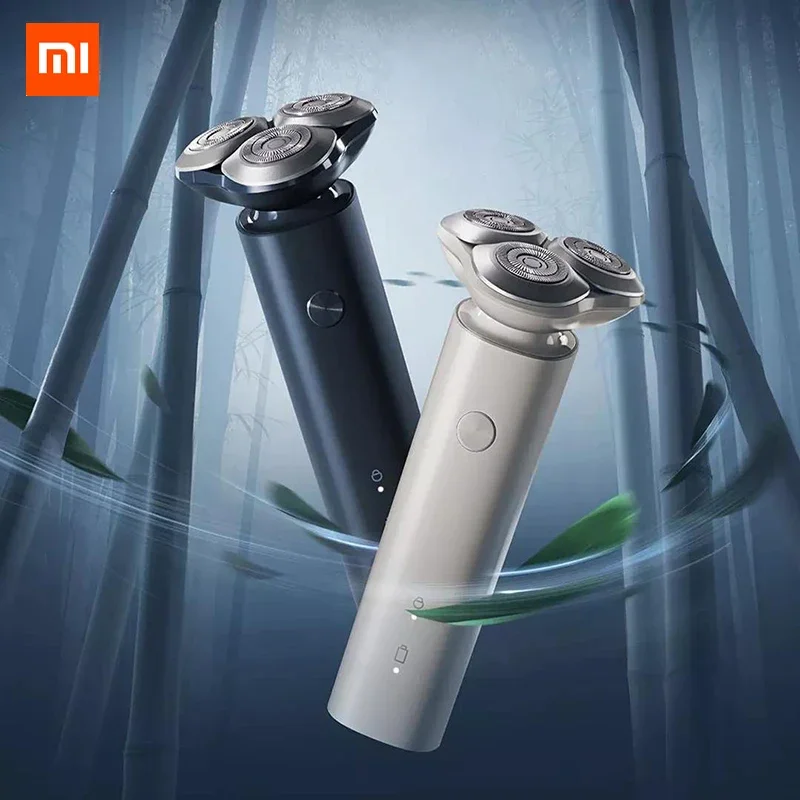 Xiaomi-mijia S101 Barbeador Elétrico Masculino Barbear Melhorado Navalha Recarregável Impermeável Seco e Molhado Aparador de Barba Novo