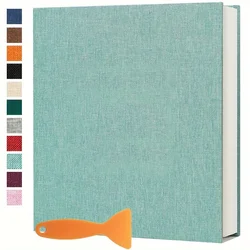 Elegant Large Photo Album with Self - Adhesive Pages (Turquoise)