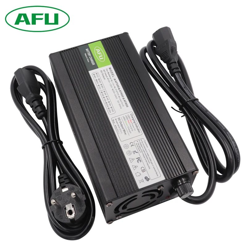 36V 13A Lead Acid Battery Charger Usd For 41.4V Lead Acid AGM GEL VRLA OPZV Battery Electric Bicycle Scooter Wheelchair shaver charger cord Chargers