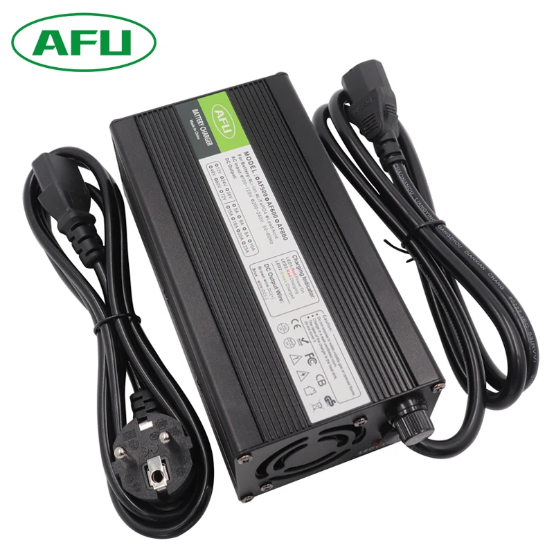 Chargeur Rapide 43.8V 5A pour Batteries au Lithium-ion 36V