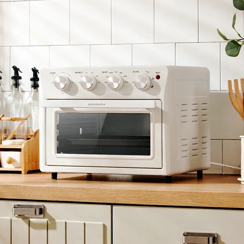Home Appliances Amadana Air Frying Pan Oven Integrated Electromechanical Oven Multi-function Baking Machine Oven  Pizza 220V 2