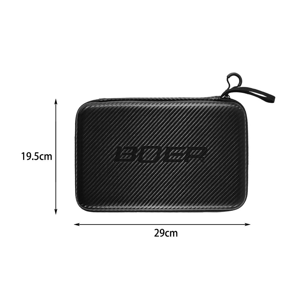 Table Tennis Bat Cover EVA Material Waterproof Lightweight Black Drop-resistant Shock-resistant Table Tennis Accessories