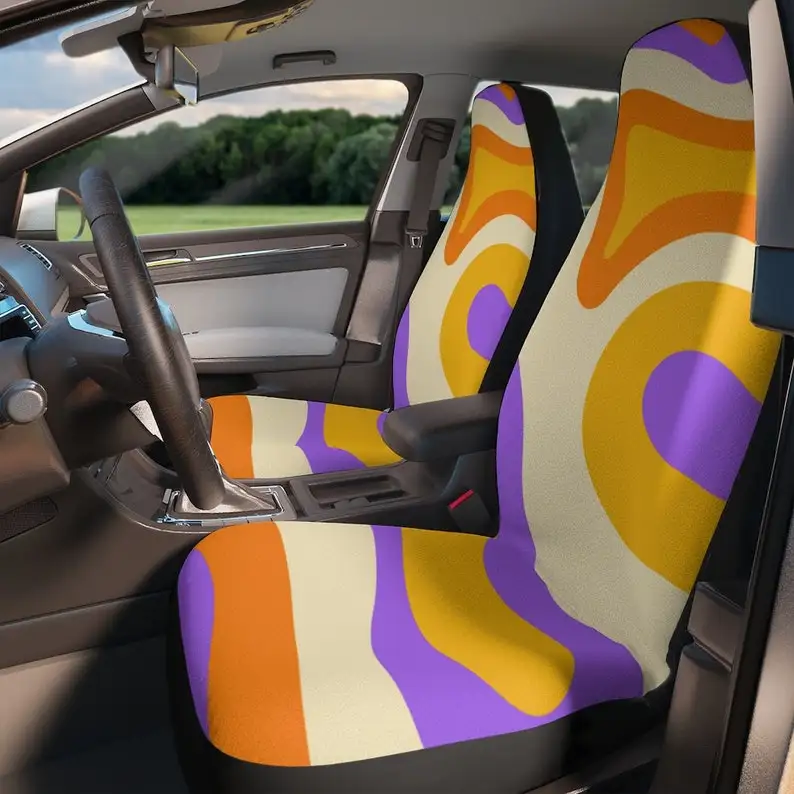 

Groovy Funky Car Seat Covers | Custom