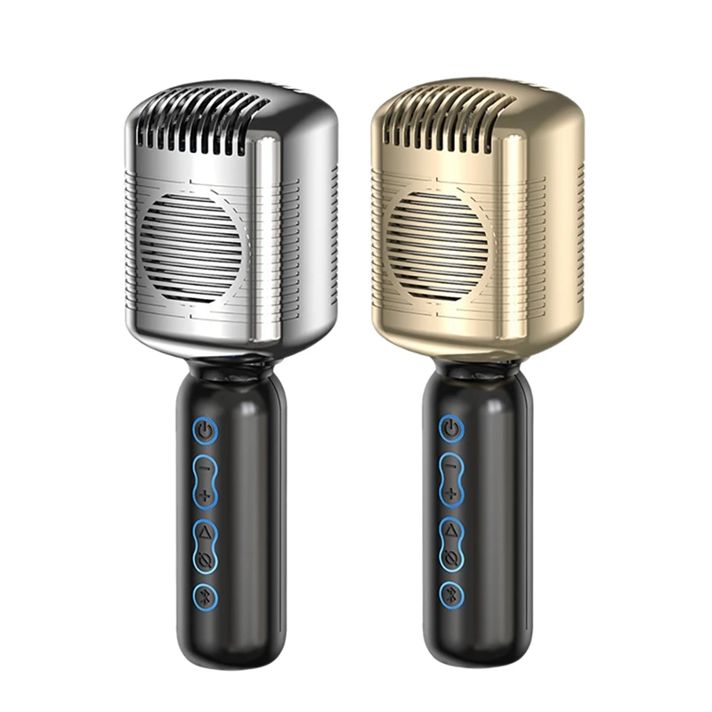 

Портативный Встроенный Bluetooth-микрофон для детей и взрослых, поет, совместим с Android/Ios