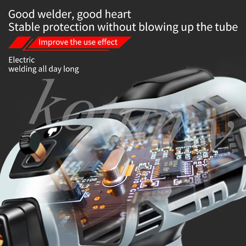 110V 220V Handheld Arc Welder Semi Automatic Welding Machine 4600W Portable Welder Welding Tools 6