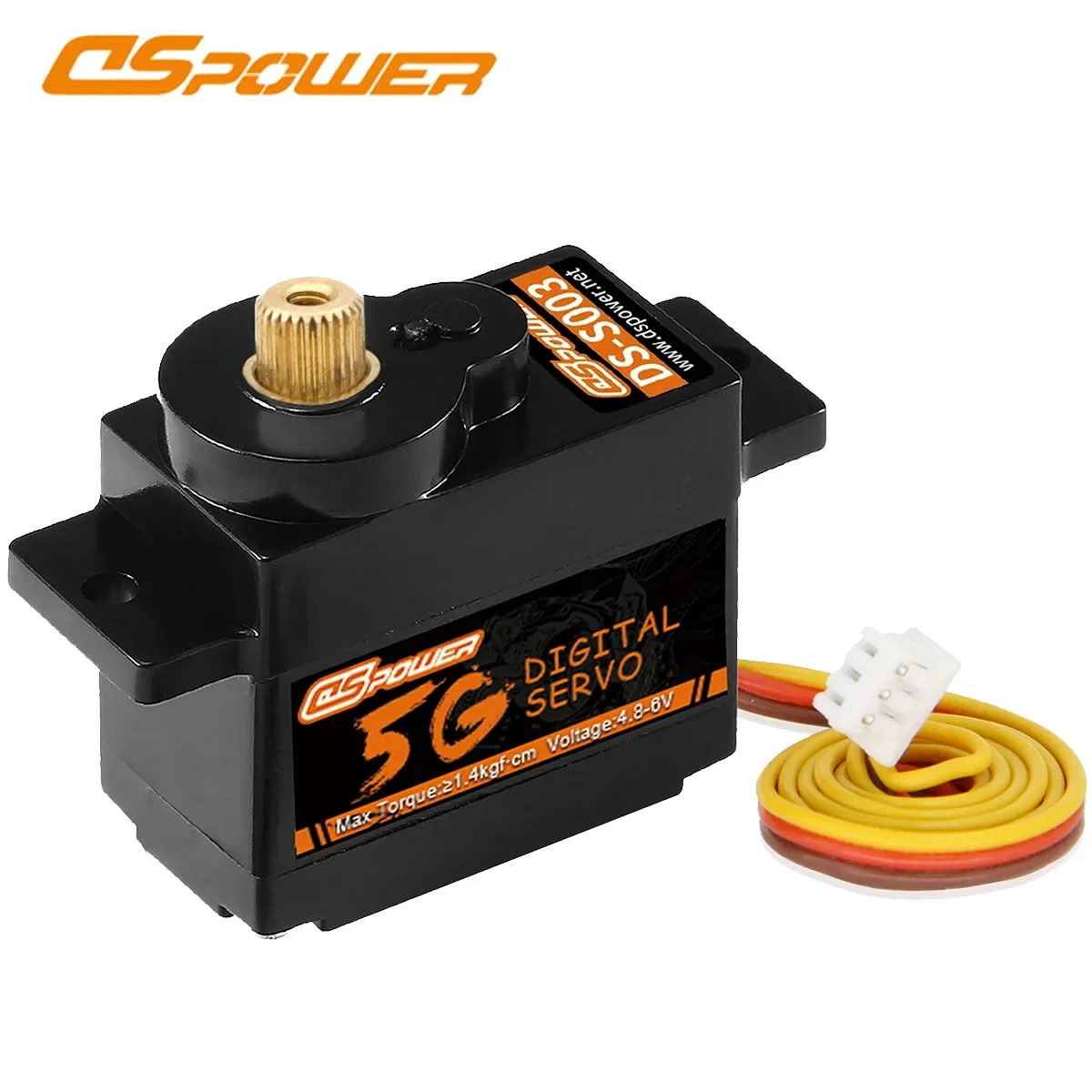 DSpower 5G Metall/Kunststoff Getriebe JR/JST Stecker Micro Digital Servo für 1/28 RC Auto Flugzeug Starrflügel WLtoys K969 K989 K999 Spielzeug Teile – Detail 17