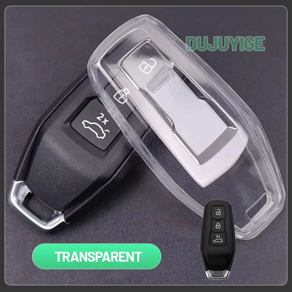 Transparent TPU Car Key Cover Protector Shell