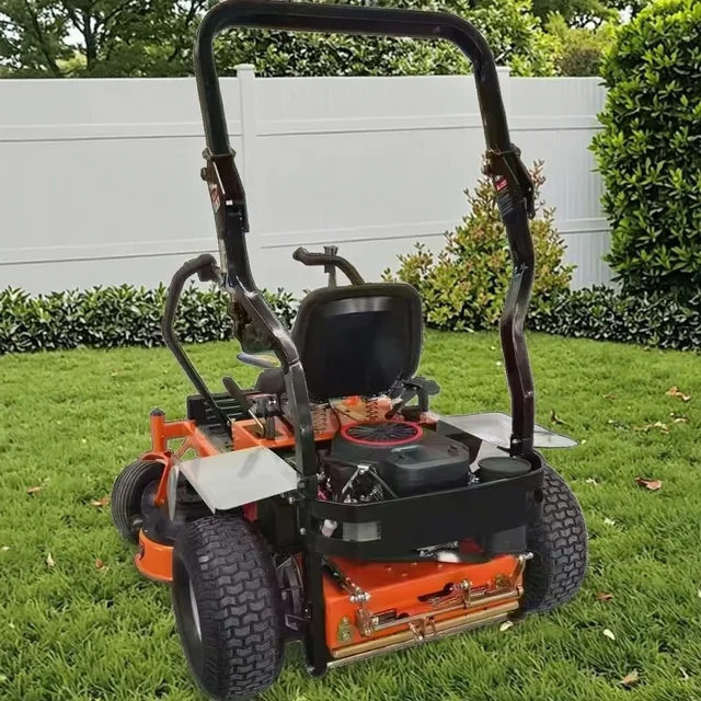 Customized China 48-inch Zero Reverse Ride Lawn Mower with Engine Heavy Duty Lawn Tractor for Sale 3