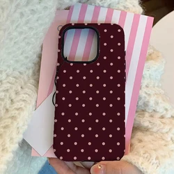 Chic Polka Dot Phone Case - Stylish Protective Cover - Galaxy A71 5G (F)