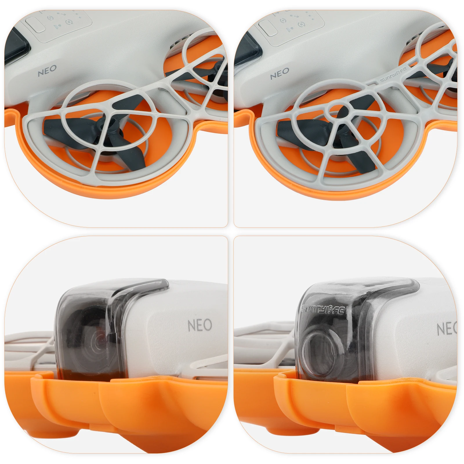 Drone Accessories Case Sunnylife Butterfly Body Bag for DJI NEO Anti-collision Protection Carrying Case Dust-proof Box