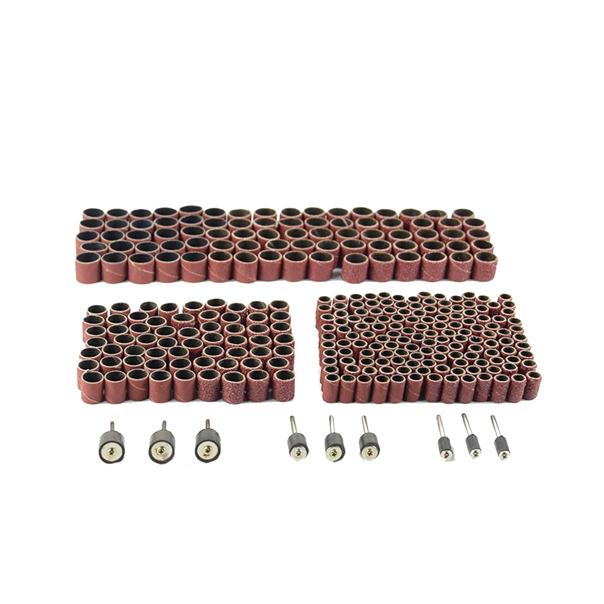 

Sanding Drum Kit Sandpaper Ring Grinding Head Sandpaper Roll Rubber Mandrel for Dremel Rotary Tools Sandpaper