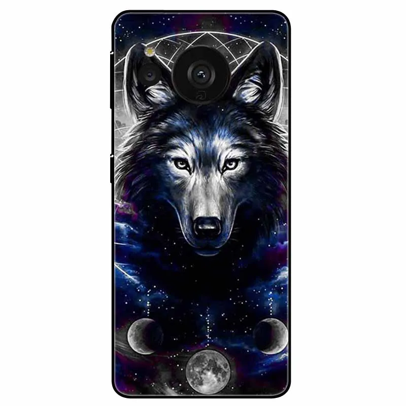 Elegant Black Lion Cats Silicone TPU Protective Case