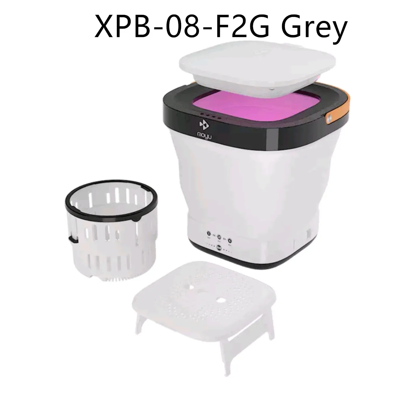 Youpin Moyu Foldable Washing Machine XPB08-F1C/F2/F2G Portable Washer With Sterilizing Draining Drying Functions Optional 