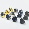 New 3mm 100-1000pcs Wholesale Mini Metal Flower Star Round Heart Tiny Button Sewing Doll Clothing Baby Coat DIY Doll Accessories 5
