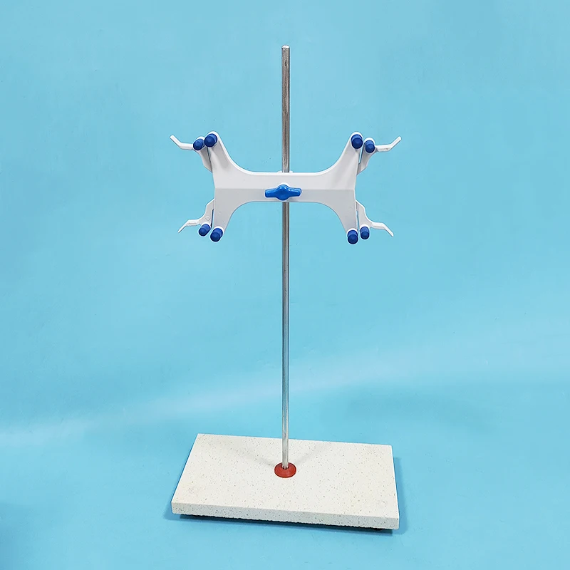 Laboratory Marble titration stand, With aluminum butterfly clip, Marble base with Hardcore