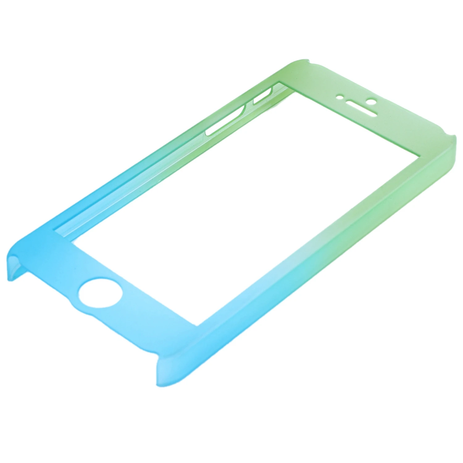 Cover Posteriore Antiurto Ultrasottile Di Lusso Per Iphone5/5S/Se Colore: Verde Blu