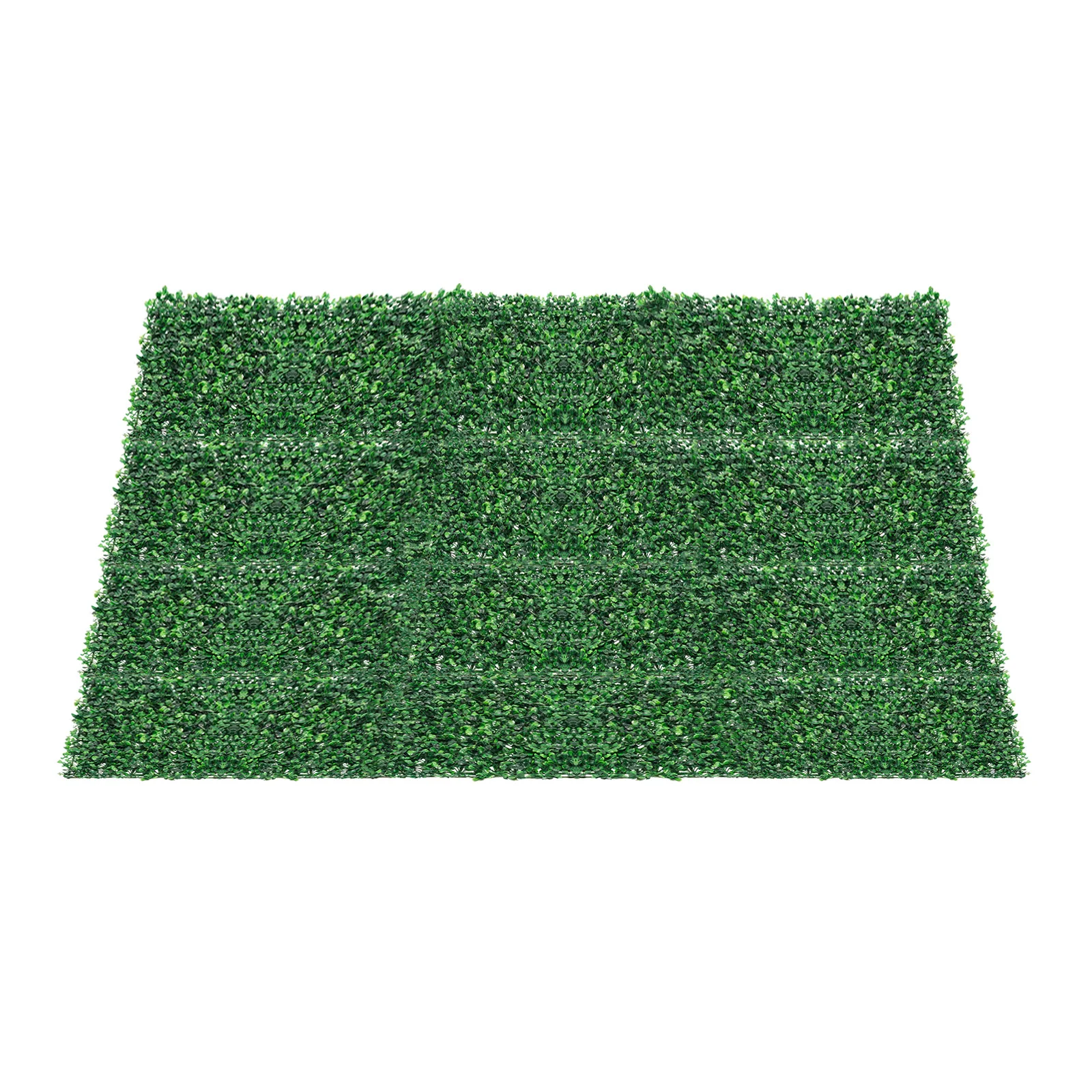 Packung mit 12 Pflanzenwandstücken, grüne dekorative Wandpaneele, künstliche Pflanzen, Rasenwand für Balkon, Garten, Hinterhof, Gehwege, 60 x 40 x 4 cm – Detail 3