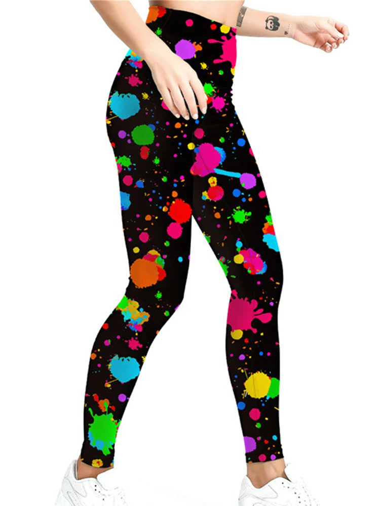 Рисунок 4 - Женские штаны для йоги с принтом