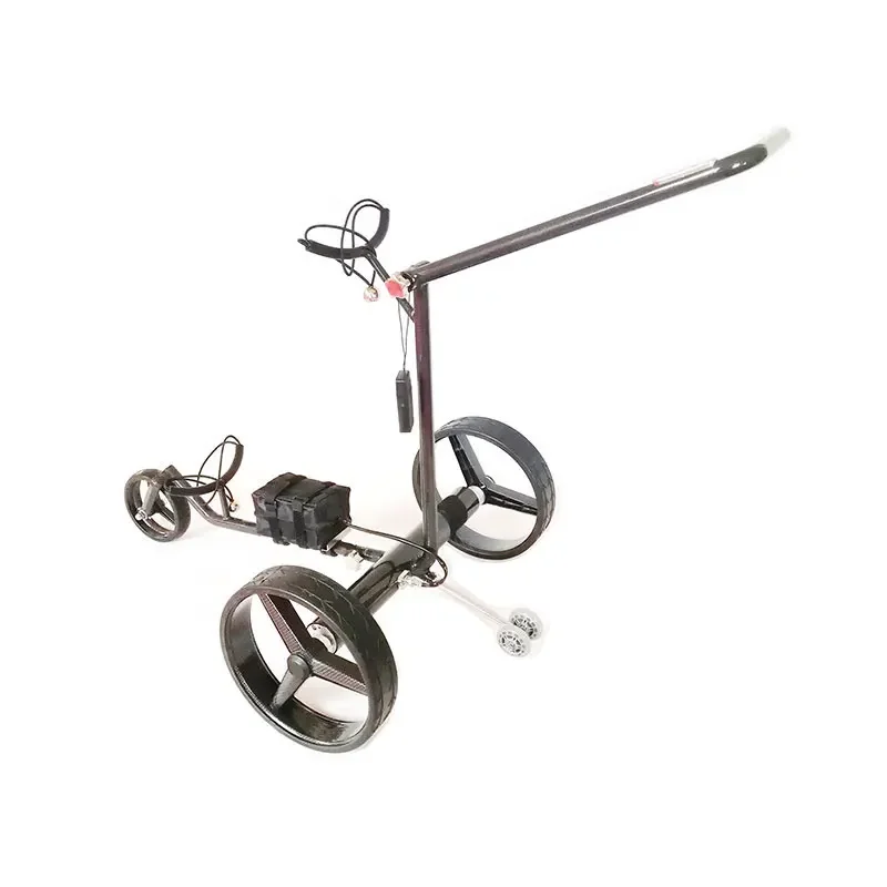 새로운 디자인의 카본 프레임 골프 전동 트롤리