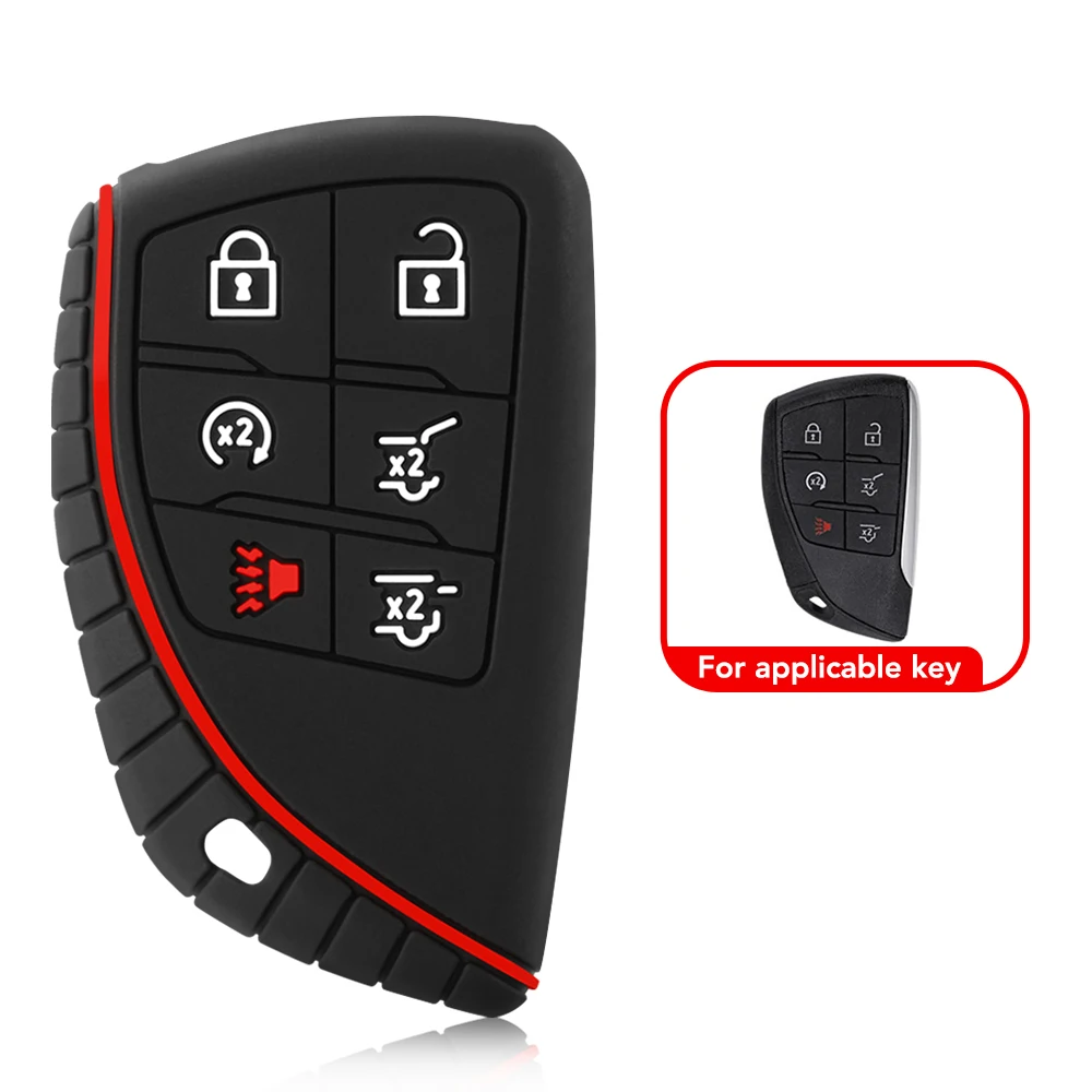 Luxurious Car Key Cover Case with Keychain