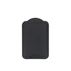 Magsafe Magnetic Leather Wallet Card Holder Case - Universal Smartphone Accessory (Black)