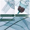 24/20/16/12/10/8/6/4 Holes Portable Fishing Net Shrimp Cage Nylon Foldable Fish Trap Folding Outdoor Automatic Collapsible 4