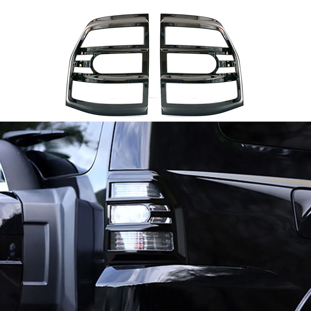 

Яркая черная задняя лампа, чехол для Mitsubishi PAJERO V93/V97 2007-2019 2020 2021, задняя фонарь, рама, 2 шт.