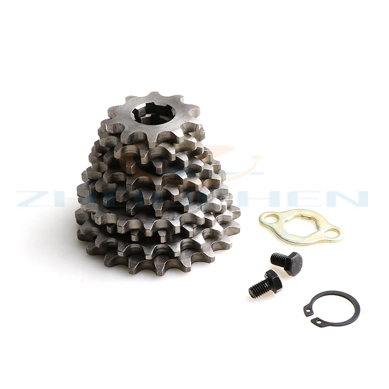 420 Chain 17mm 20MM 10 -19 Teeth Front Engine Sprockets For Taotao Kayo BSE Xmotos Apollo SSR 110 125cc Dirt Pit Bike ATV Quad