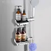 1/2 PCS Bathroom Shelf Without Drilling Bathroom Shelf Shower Organiser With Shower Stand Shampoo Holder Shower Shelf Bathroom A 1